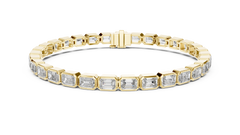 Aurevia Emerald-Cut Radiance Bracelet