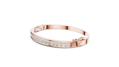 Aurevia Channel-Set Glow Bracelet