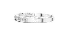 Aurevia Channel-Set Glow Bracelet