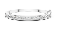 Aurevia Channel-Set Glow Bracelet