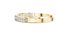 Aurevia Channel-Set Glow Bracelet