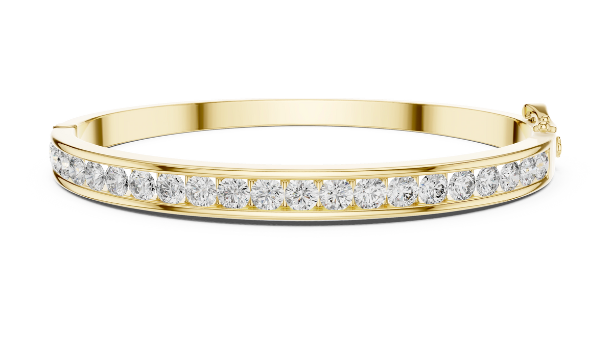 Aurevia Channel-Set Glow Bracelet
