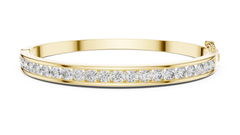Aurevia Channel-Set Glow Bracelet