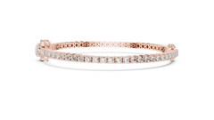 Aurevia Oval Halo Solitaire Bracelet