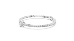Aurevia Oval Halo Solitaire Bracelet