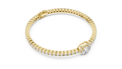 Aurevia Oval Halo Solitaire Bracelet