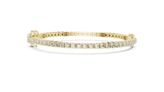 Aurevia Oval Halo Solitaire Bracelet