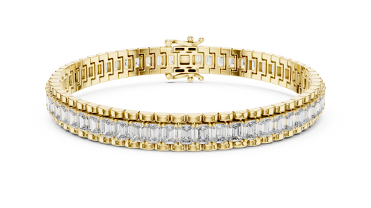 Aurevia Emerald Industrial Bracelet