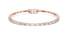 Aurevia Emerald Baguette Bracelet