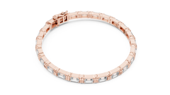 Aurevia Emerald Bar Bracelet