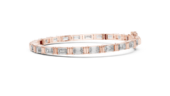 Aurevia Emerald Bar Bracelet