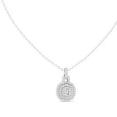 Aurevia Double Halo Radiance Pendant