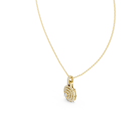 Aurevia Double Halo Radiance Pendant