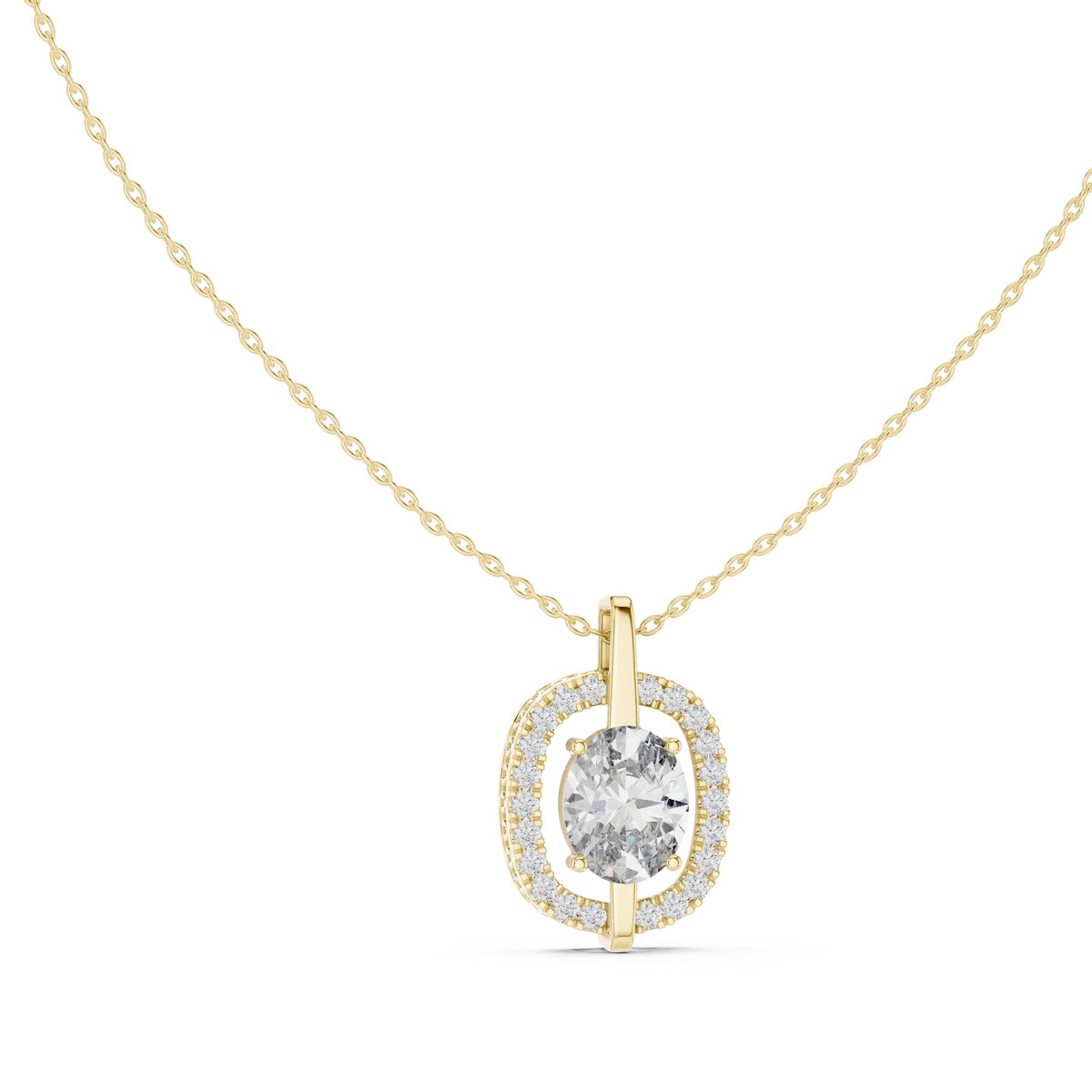 Aurevia Aura Oval Pendant