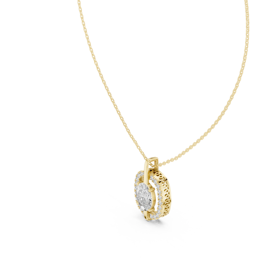 Aura Oval Pendant