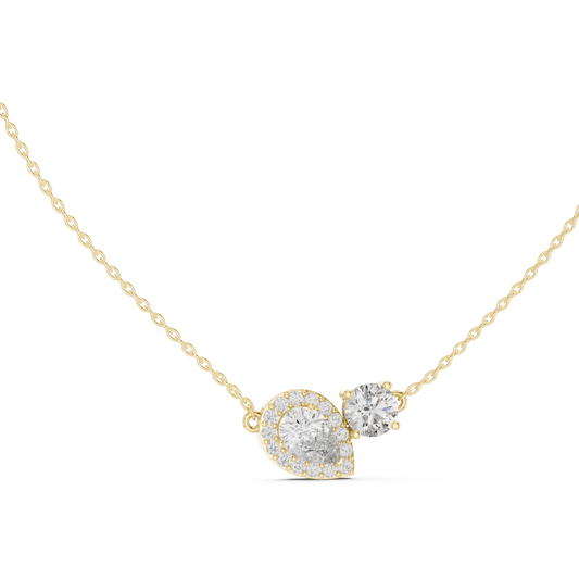 Duo Pear Pendant
