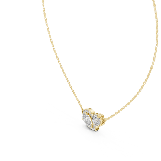 Duo Pear Pendant
