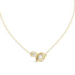 Aurevia Duo Pear Pendant
