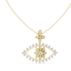 Aurevia Bloom Eye Pendant