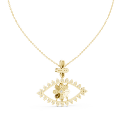 Aurevia Bloom Eye Pendant