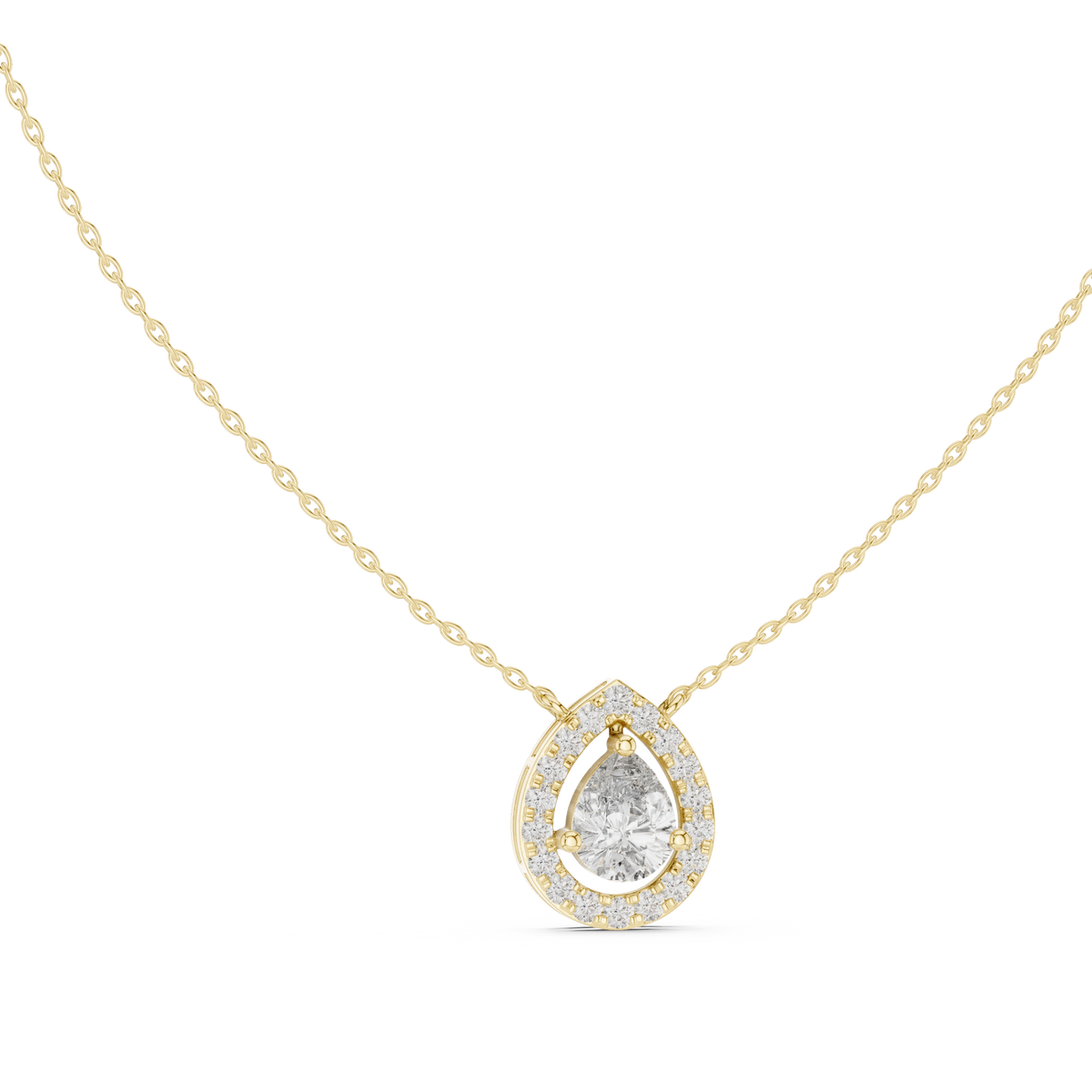 Aurevia Celeste Pear Pendant