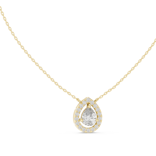 Celeste Pear Pendant
