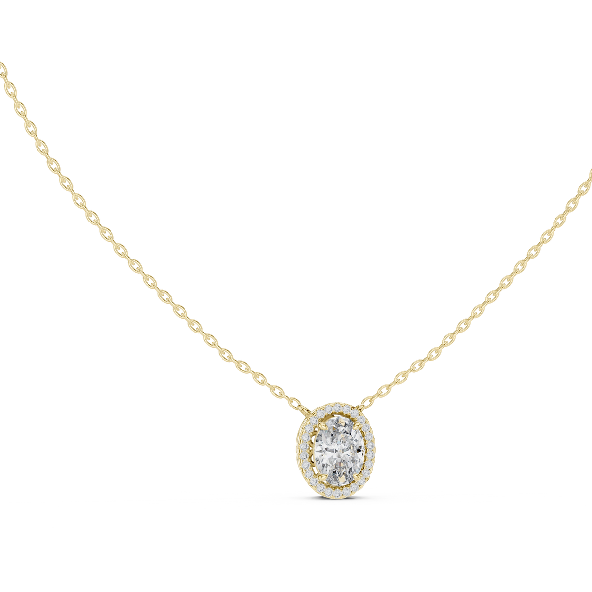 Aurevia Eternal Oval Pendant