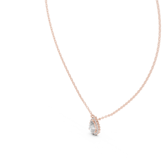 Aurevia Radiance Pear Pendant