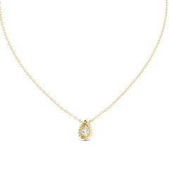 Aurevia Radiance Pear Pendant