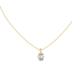 Aurevia Pristine Oval Pendant