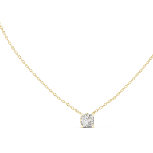 Radiant Solitaire Pendant