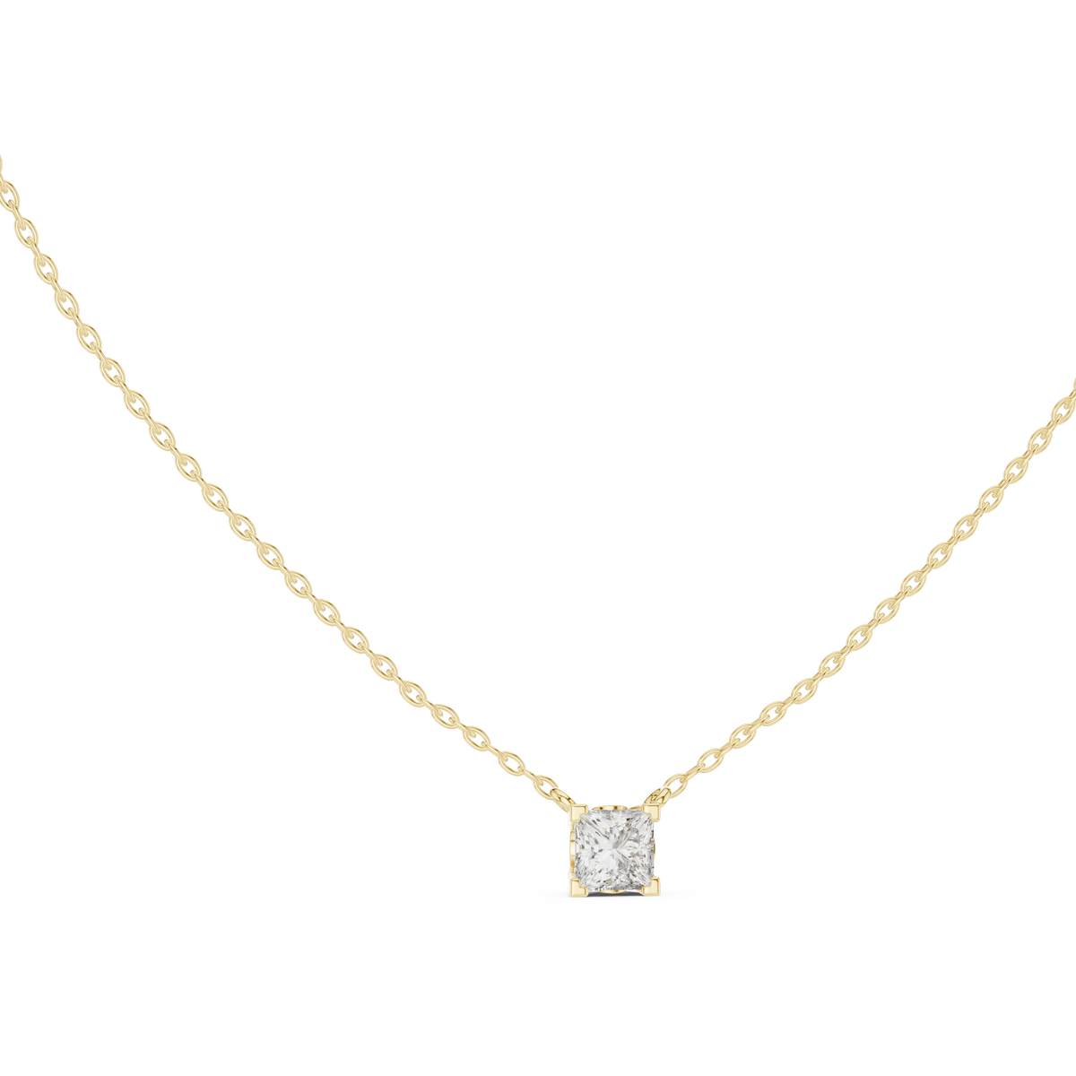 Aurevia Princess Solitaire Pendant