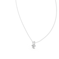 Aurevia Round Solitaire Pendant