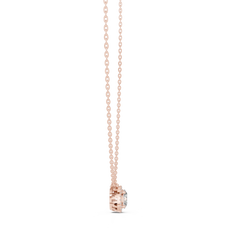 Aurevia Oval Halo Pendant