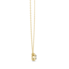 Aurevia Oval Halo Pendant