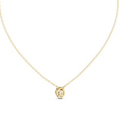 Aurevia Oval Halo Pendant