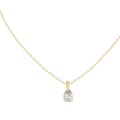 Aurevia Pear Solitaire Pendant