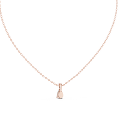 Aurevia Teardrop Solitaire Pendant
