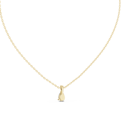 Aurevia Teardrop Solitaire Pendant