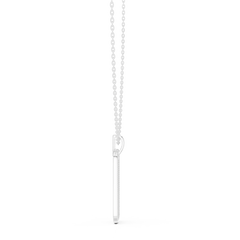 Aurevia Pavé Dog Tag Pendant