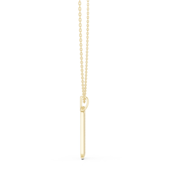 Aurevia Pavé Dog Tag Pendant