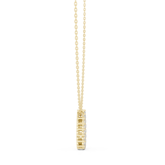 Aurevia Pear Open Halo Pendant