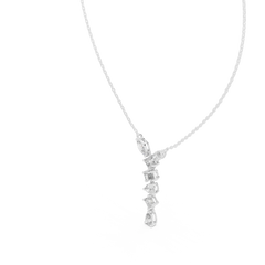 Aurevia Multi-Shape Drop Pendant