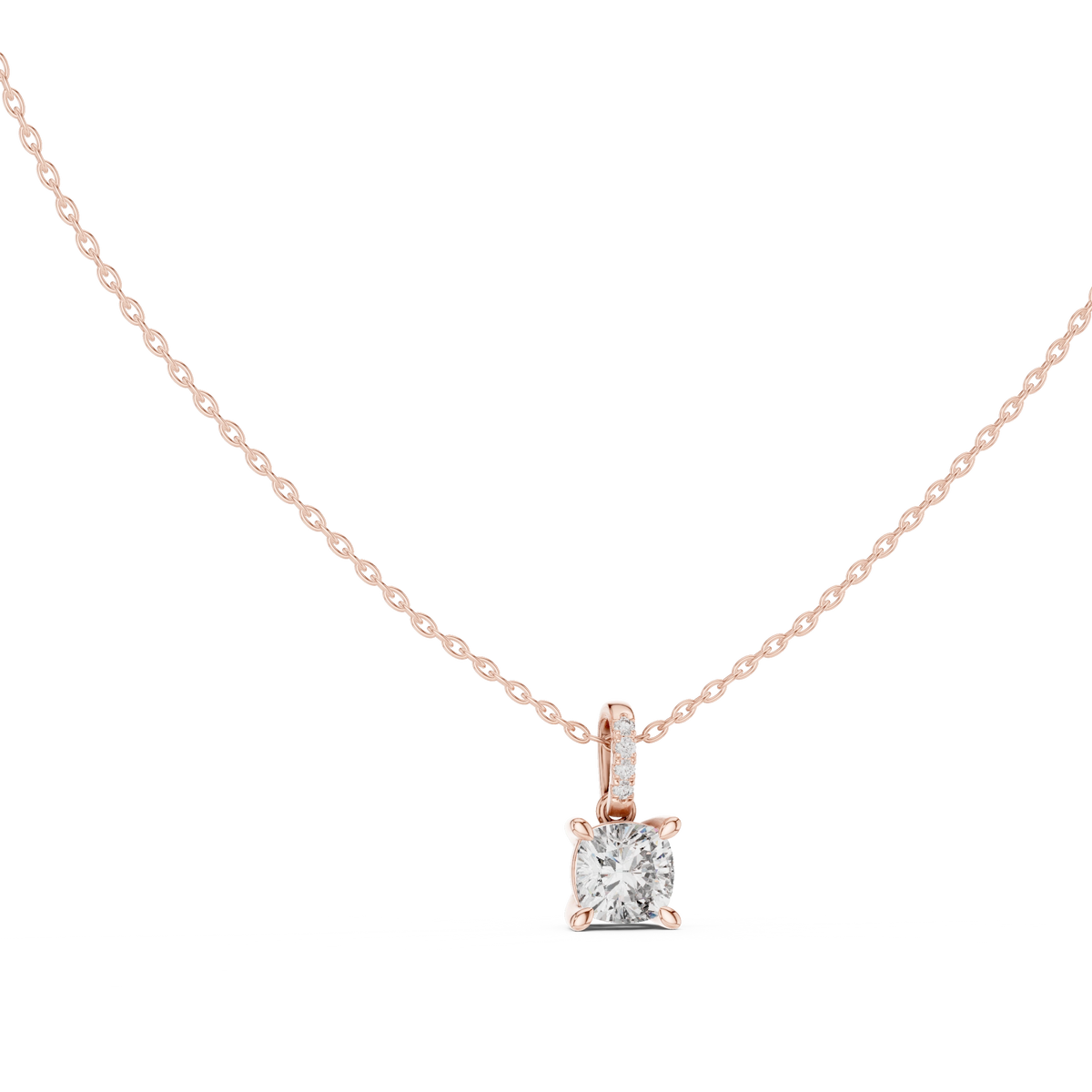 Aurevia Accent Solitaire Pendant