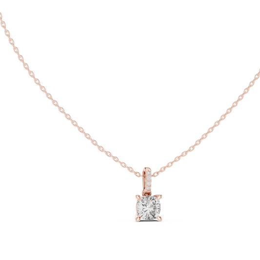 Accent Solitaire Pendant