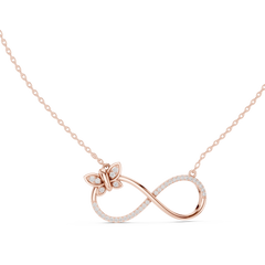 Aurevia Infinity Butterfly Pendant