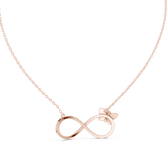 Aurevia Infinity Butterfly Pendant