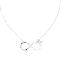 Aurevia Infinity Butterfly Pendant