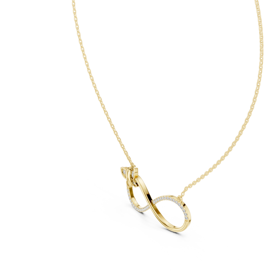 Infinity Butterfly Pendant