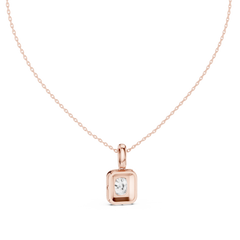 Aurevia Regal Cushion Halo Pendant